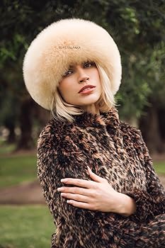 Amazon.com: Alpaca Fur hat (Beige) : Clothing, Shoes & Jewelry